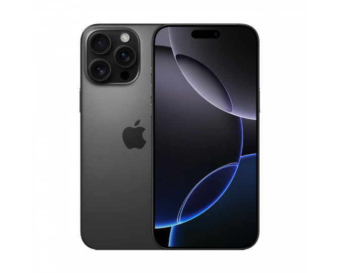 iPhone 16 Pro, 1 TБ, Черный титан