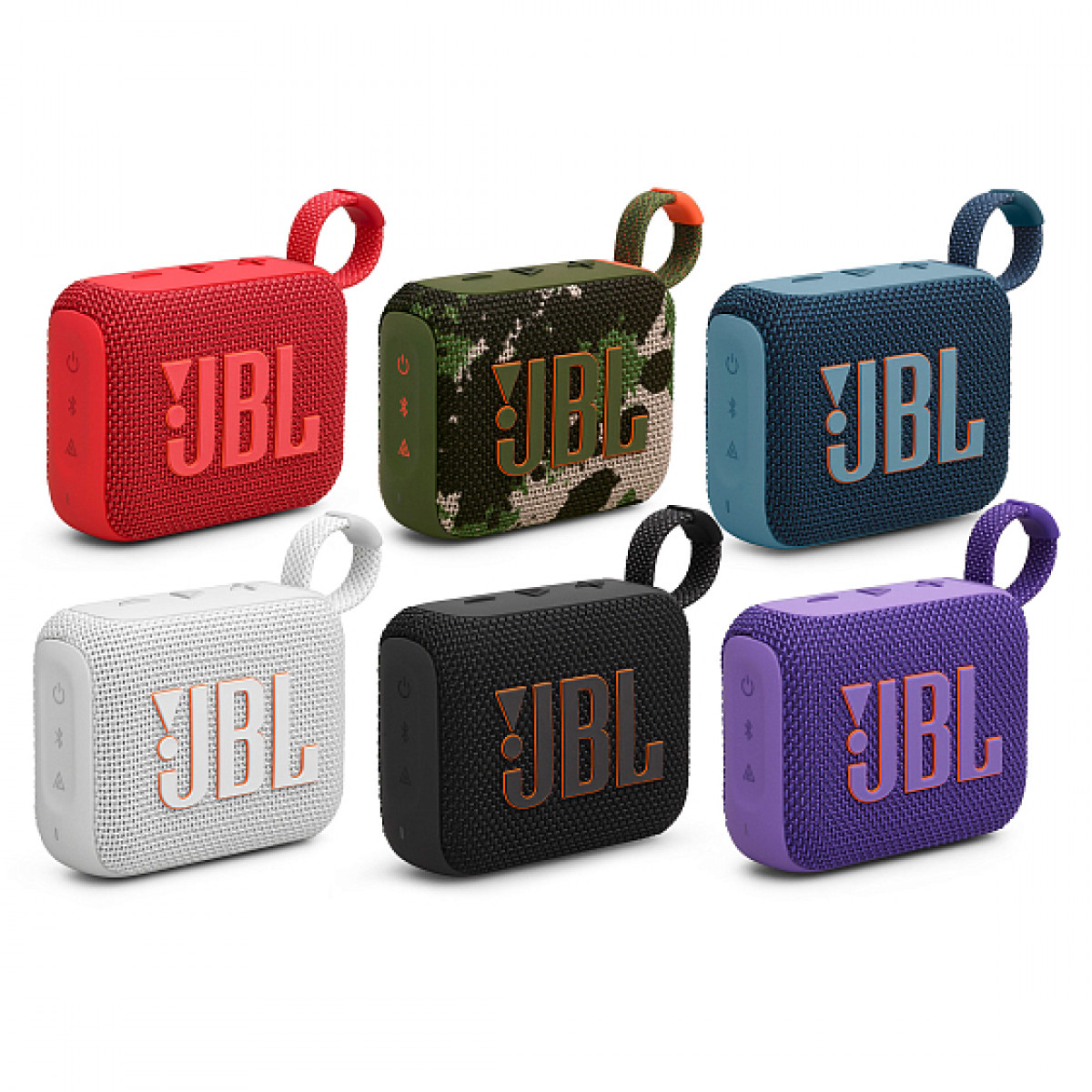 Беспроводная акустика JBL Go 4 Камуфляж 