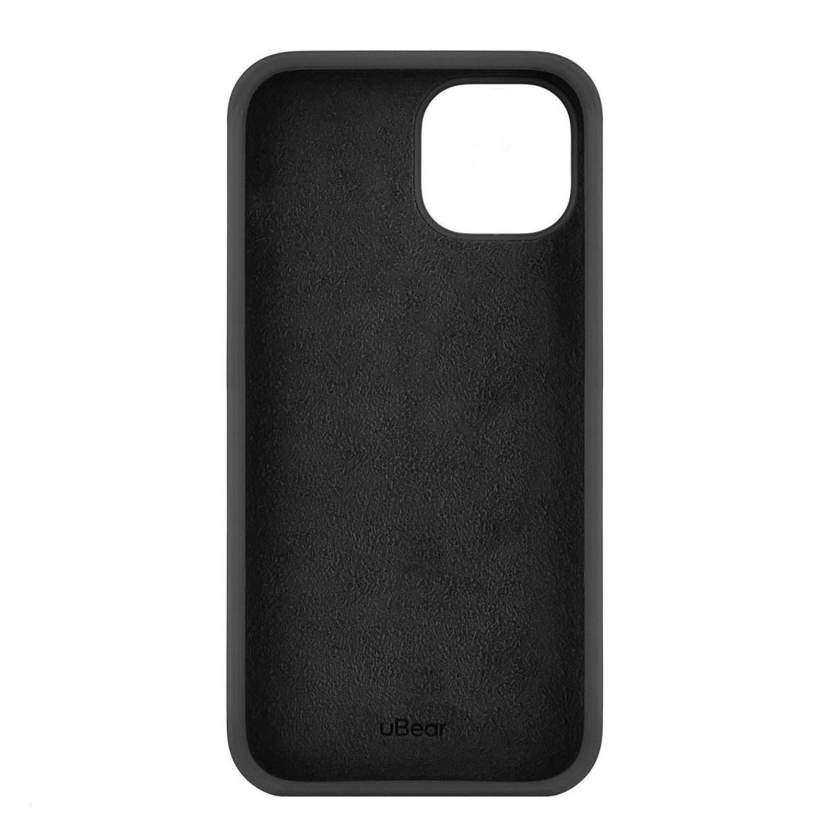 Чехол защитный uBear Touch Case, силикон , софт-тач для iPhone 14 Черный