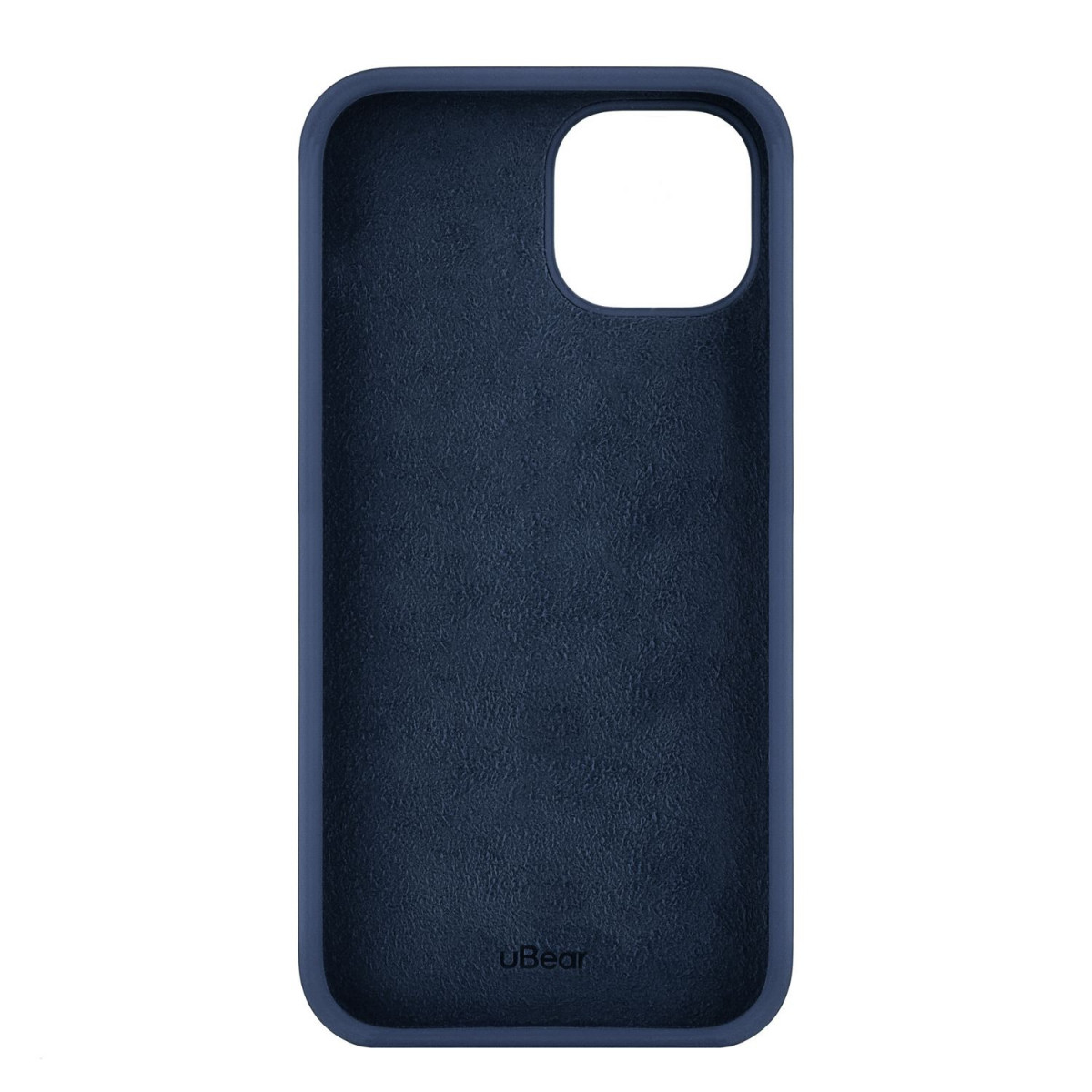 Чехол защитный uBear Touch Case, силикон , софт-тач для iPhone 14 Plus Темно-синий