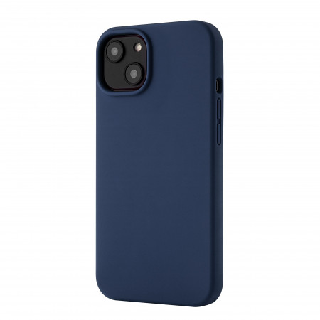 Чехол защитный uBear Touch Case, силикон , софт-тач для iPhone 14 Plus Темно-синий