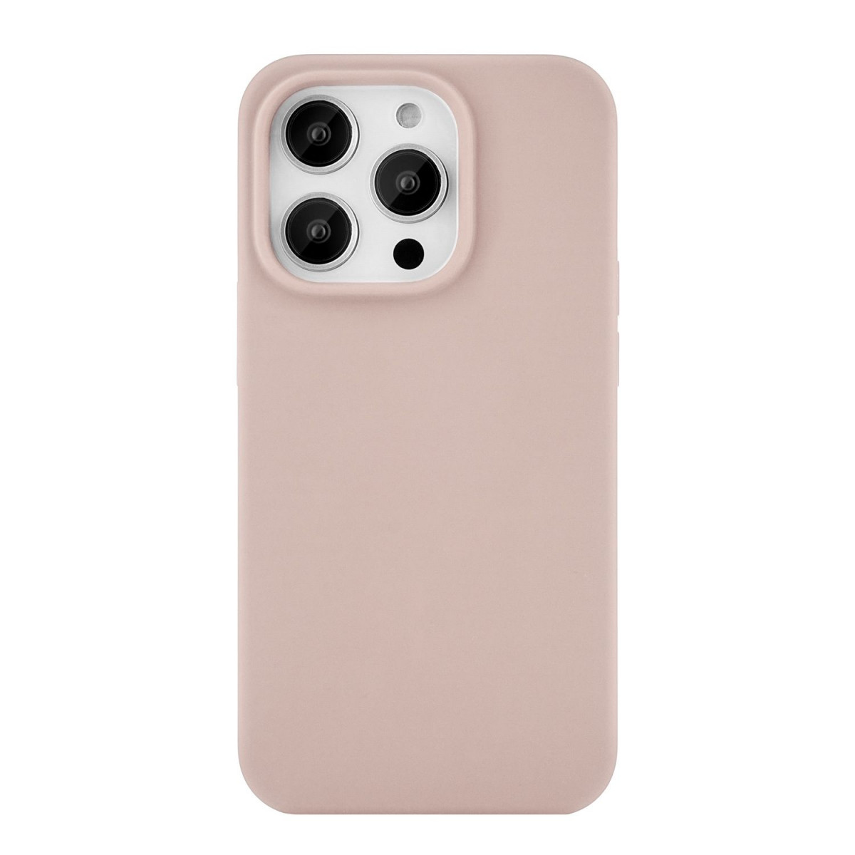 Чехол защитный uBear Touch Case, силикон , софт-тач для iPhone 14 Pro Розовый