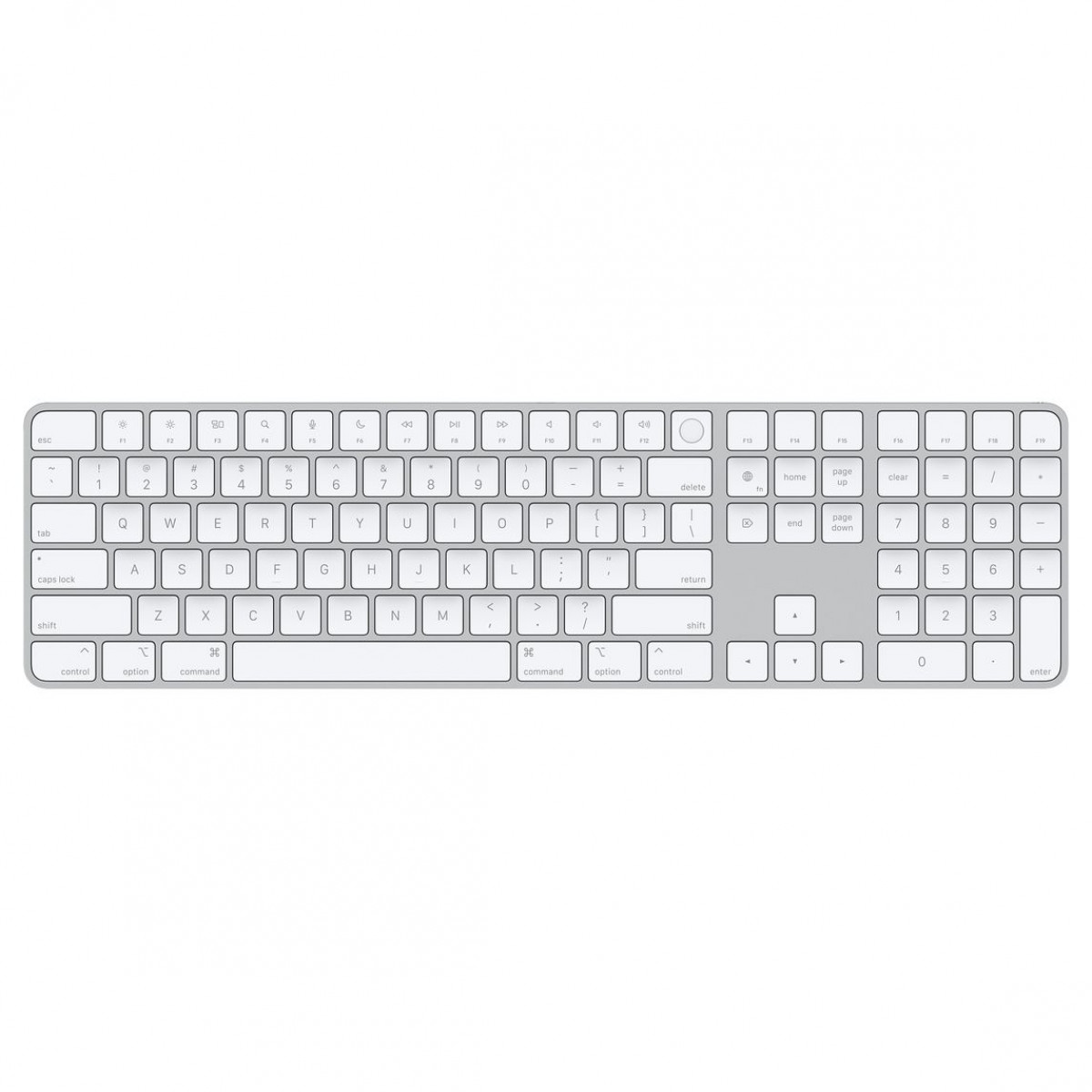 APPLE Magic Keyboard, с цифровой панелью, с Touch ID английская раскладка