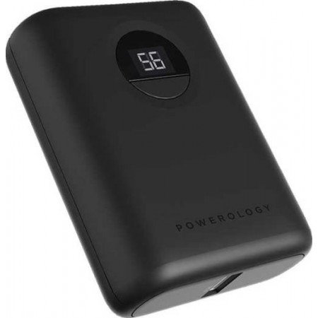 Внешний аккумулятор Powerology Ultra Compact  10000mAh 20W - Черный