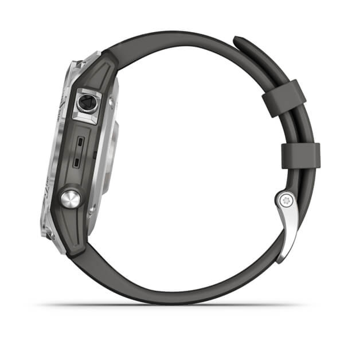 Garmin Fenix 7 Silver Graphite Band