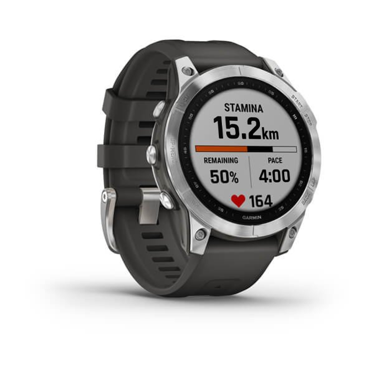 Garmin Fenix 7 Solar Slate Gray Black Band