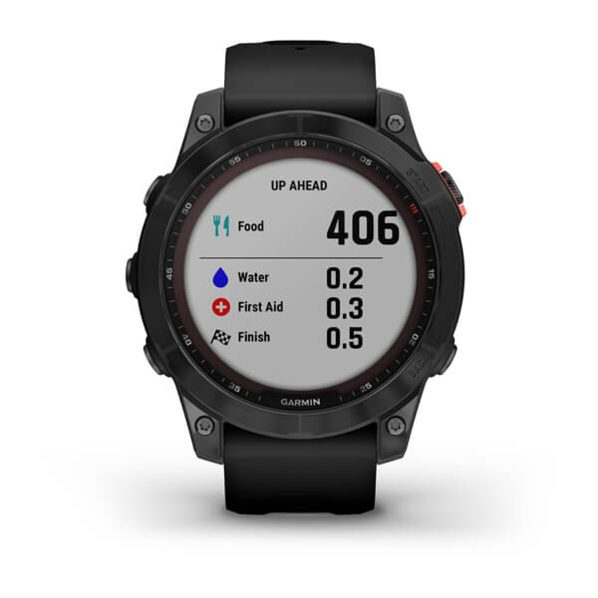 Garmin Fenix 7X Solar Slate Gray Black Band