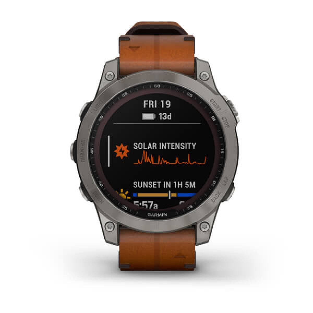 Garmin Fenix 7 Sapphire Solar Carbon Gray DLC with DLC Bracelet