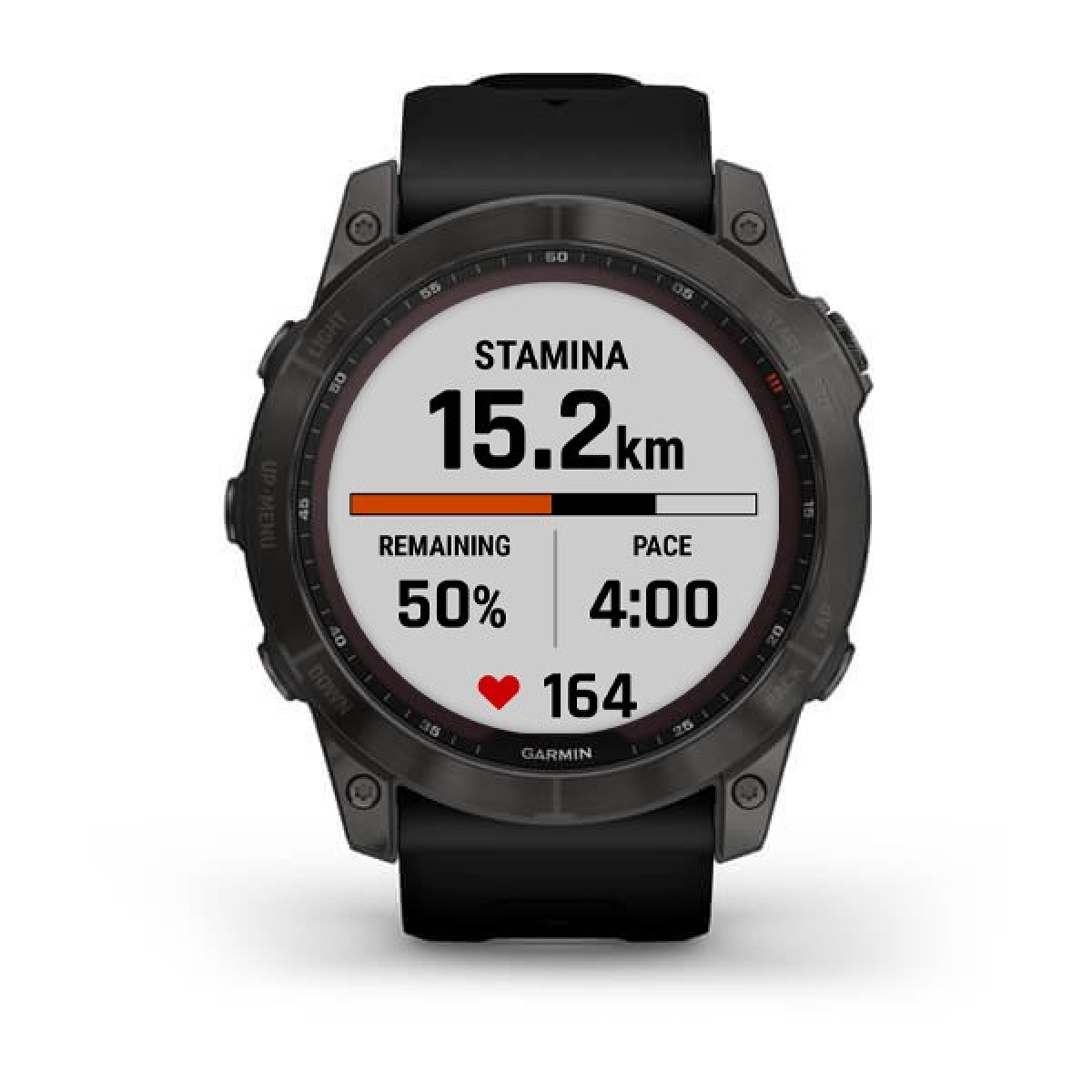 Garmin Fenix 7X Sapphire Solar Carbon Gray DLC Ti Black Band