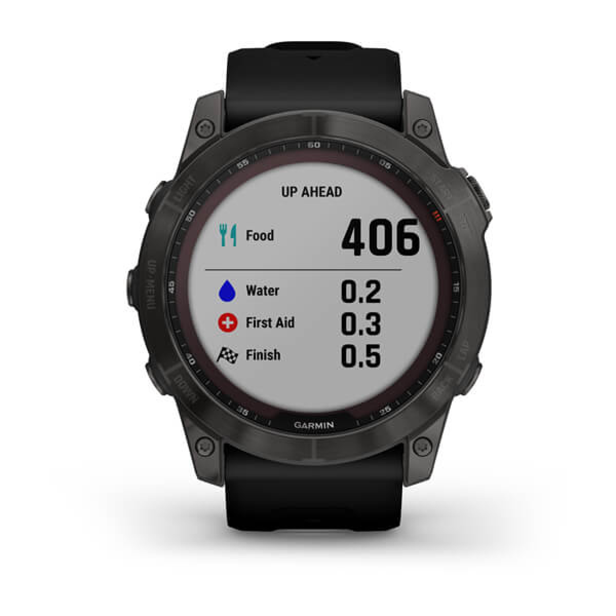 Garmin Fenix 7X Sapphire Solar Carbon Gray DLC Ti Black Band