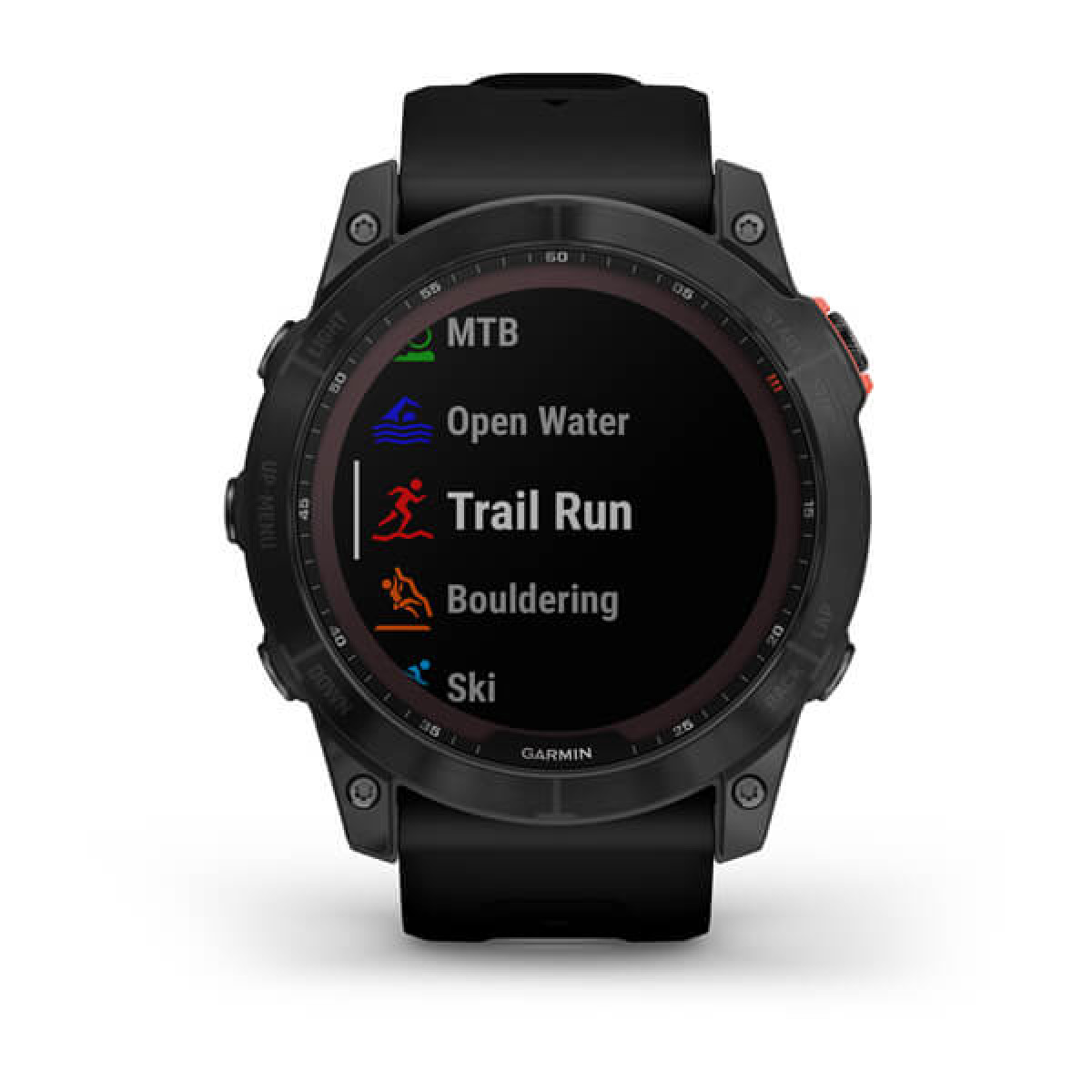 Garmin Fenix 7X Solar Slate Gray Black Band