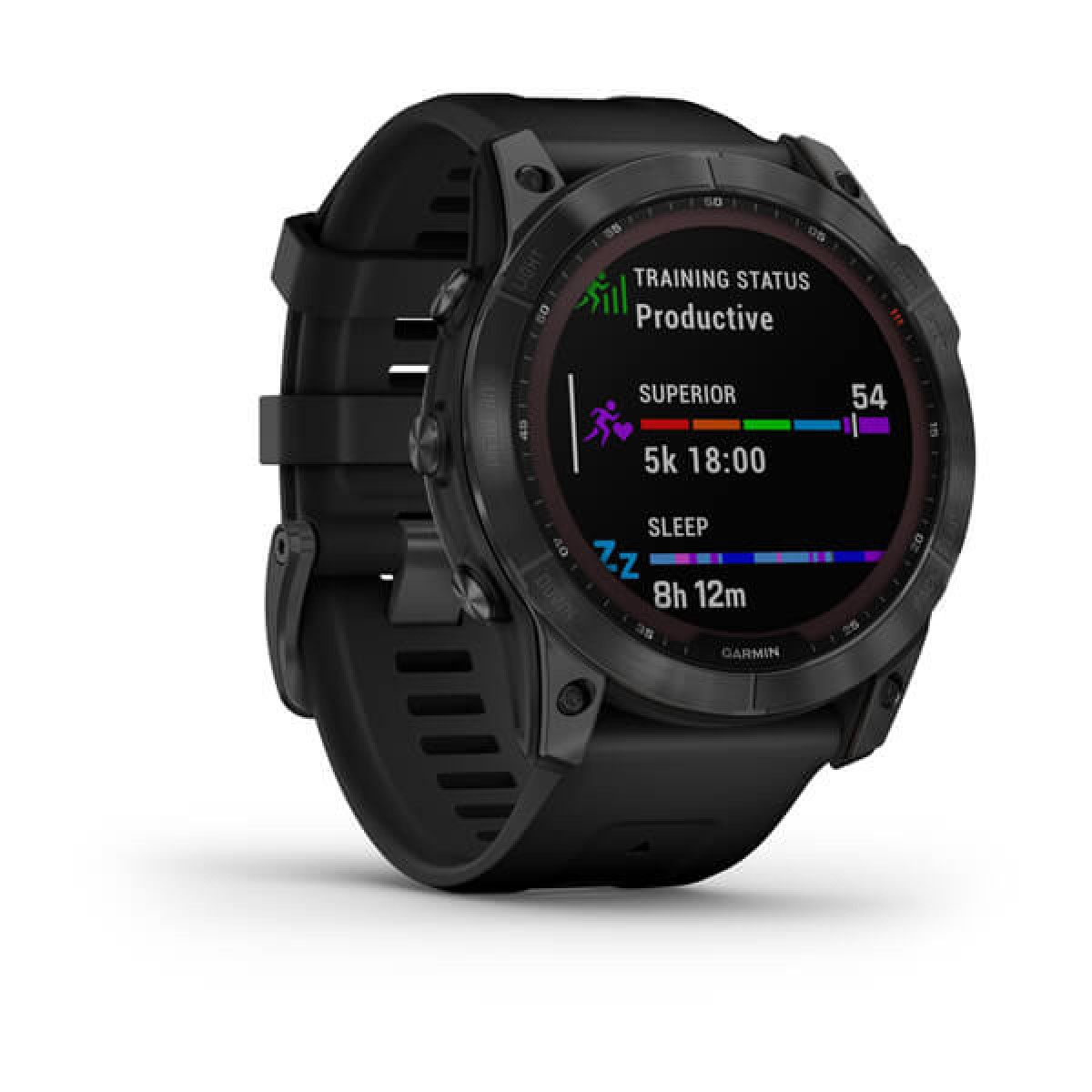 Garmin Fenix 7X Solar Slate Gray Black Band