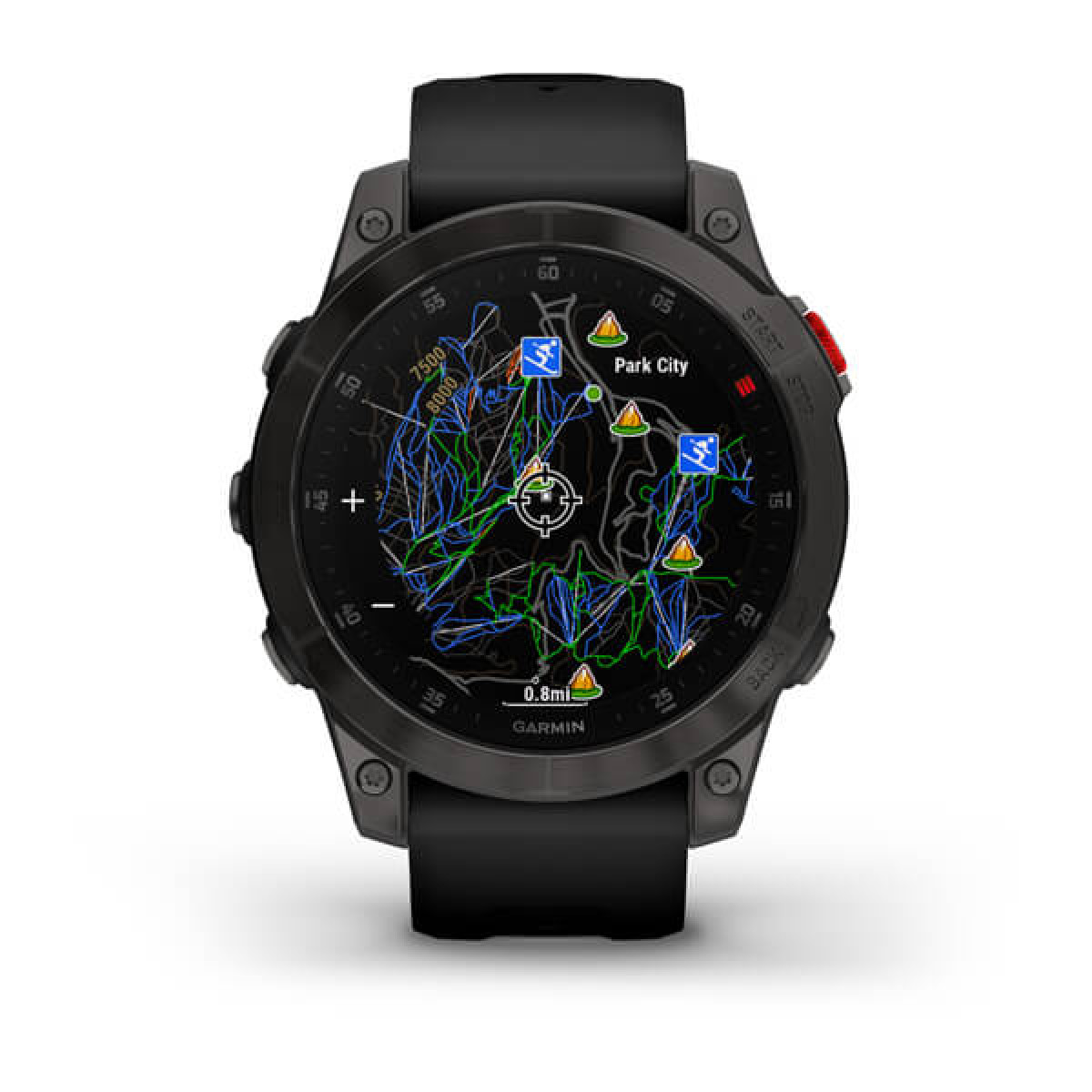 Garmin EPIX (Gen 2) Sapphire титановый черный DLC