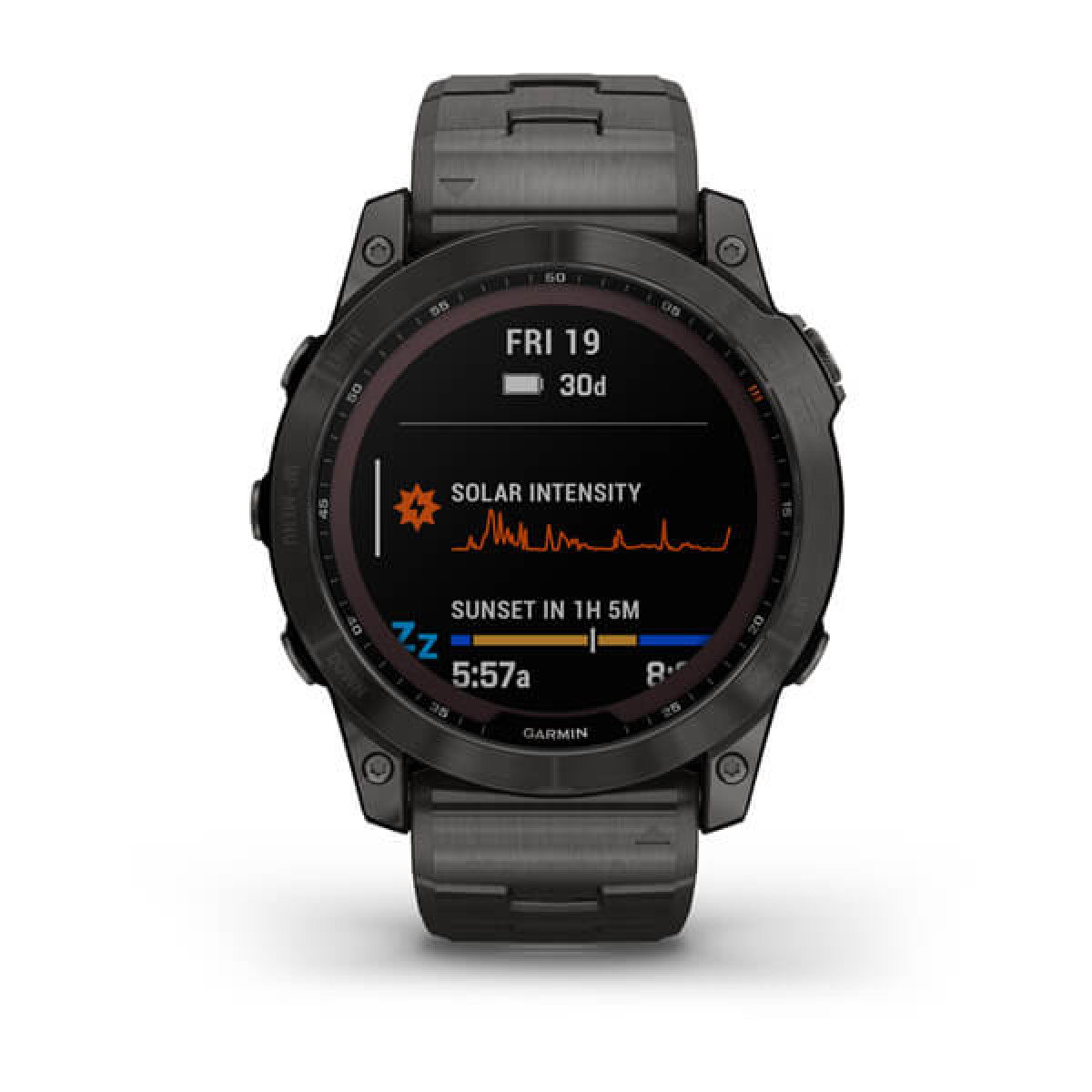 Garmin Fenix 7X Sapphire Solar Carbon Gray