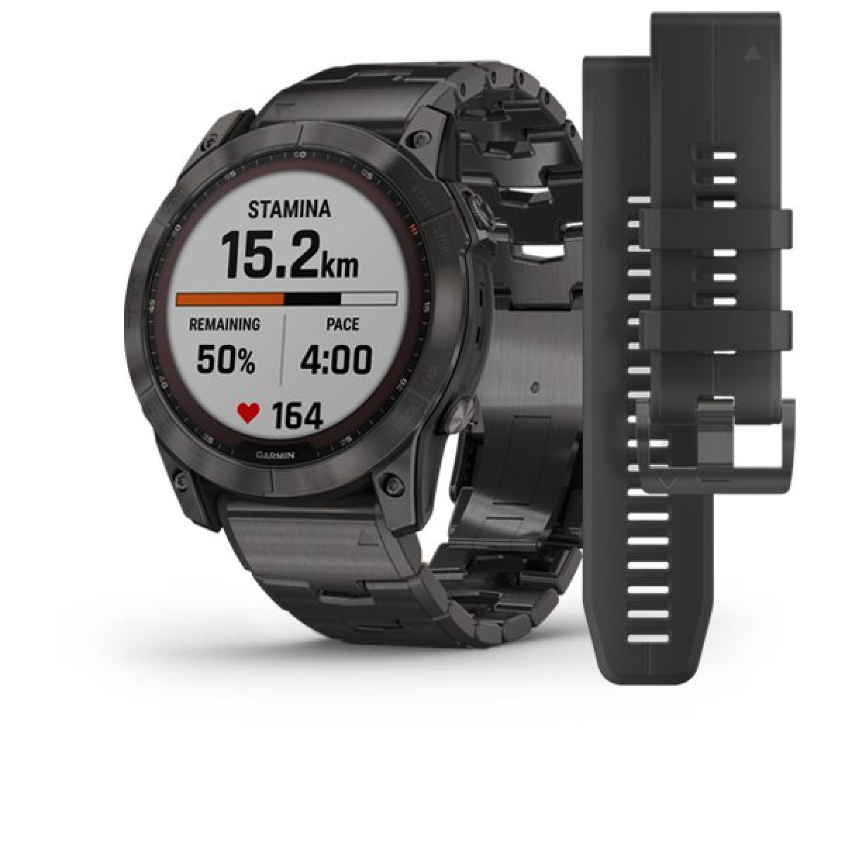 Garmin Fenix 7X Sapphire Solar Carbon Gray