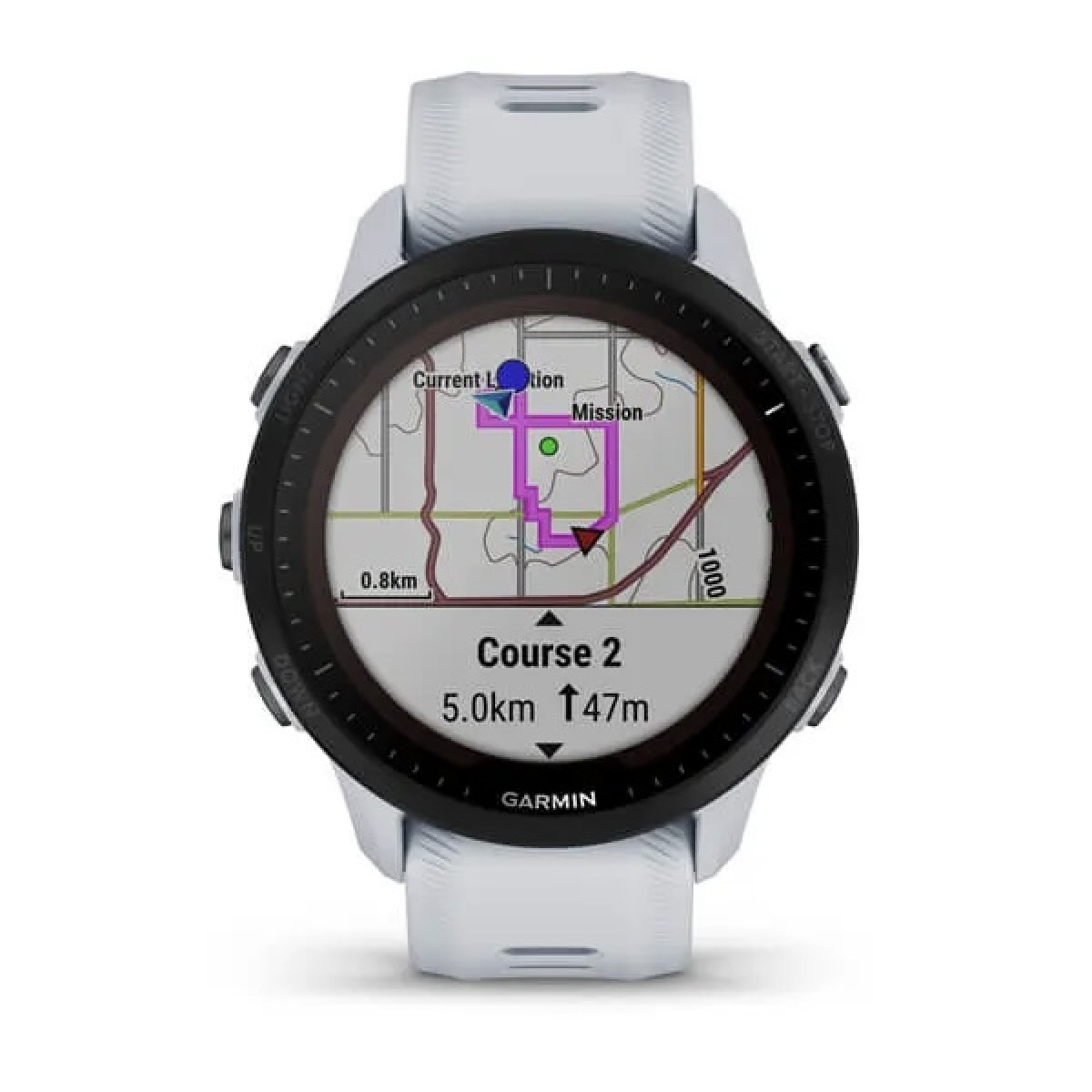 Garmin Forerunner 955 Solar белые