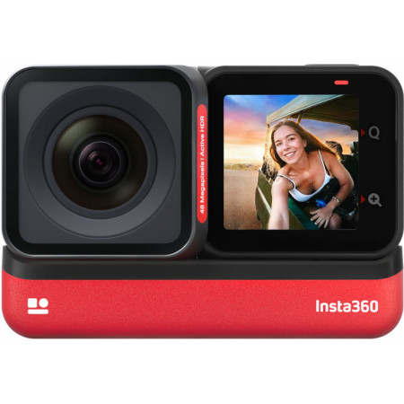 Insta 360 RS Twin Edition Interchangeable Lens Action Cam