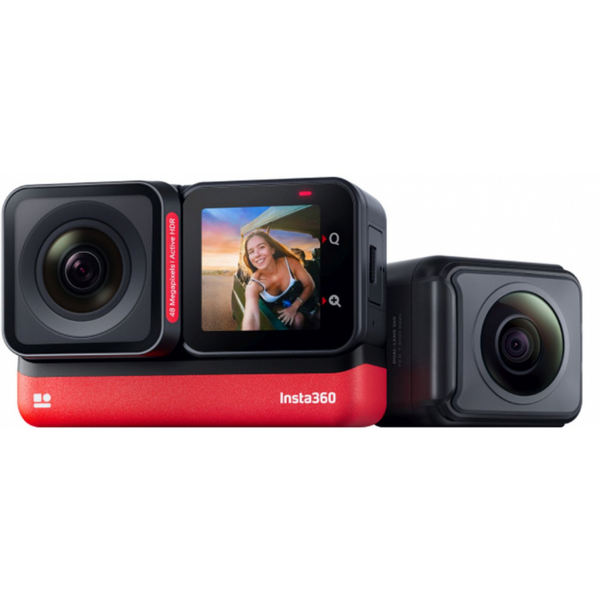 Insta 360 RS Twin Edition Interchangeable Lens Action Cam