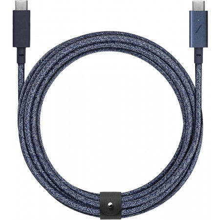 Кабель Native Union Belt Pro USB-C to USB-C, 2.4 м, Индиго