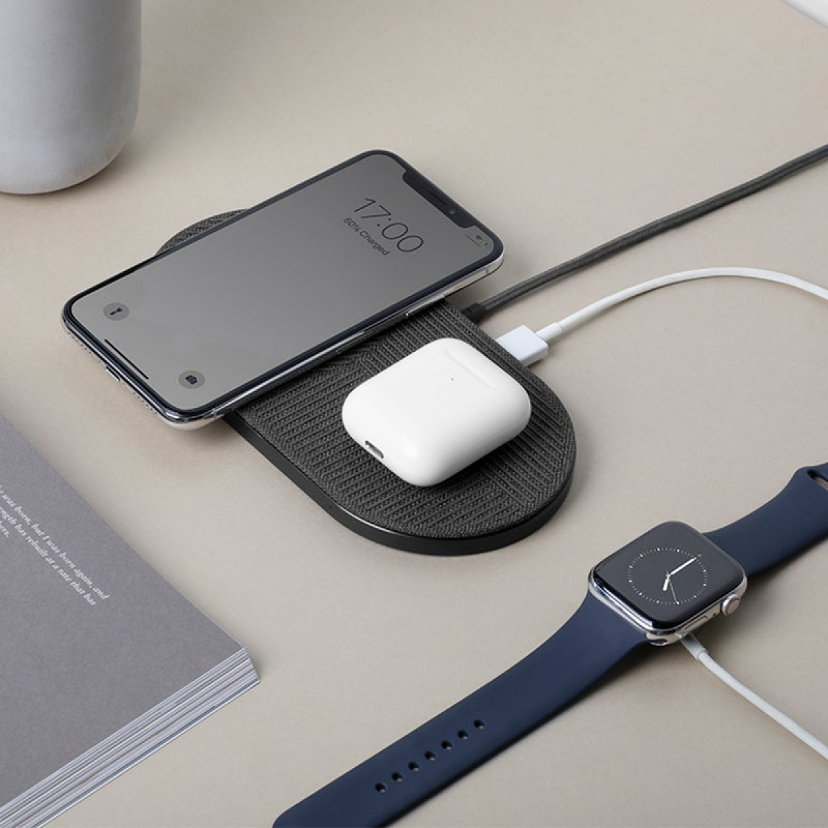 Native Union Drop XL Wireless Charge - Slate Black